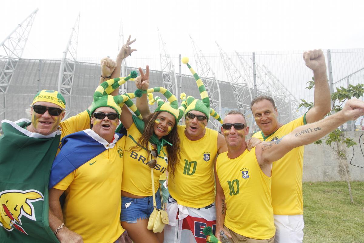 Seleo Brasileira empata com os mexicanos na Arena Castelo, em Fortaleza: 0 a 0