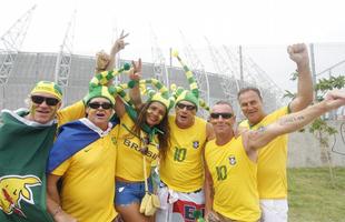 Seleo Brasileira empata com os mexicanos na Arena Castelo, em Fortaleza: 0 a 0