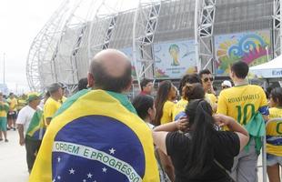 Seleo Brasileira empata com os mexicanos na Arena Castelo, em Fortaleza: 0 a 0