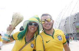 Seleo Brasileira empata com os mexicanos na Arena Castelo, em Fortaleza: 0 a 0