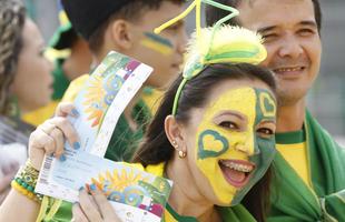 Seleo Brasileira empata com os mexicanos na Arena Castelo, em Fortaleza: 0 a 0