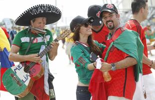 Seleo Brasileira empata com os mexicanos na Arena Castelo, em Fortaleza: 0 a 0