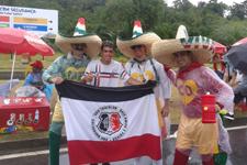 Torcedores mexicanos, croatas e brasileiros fizeram a festa no entorno da Arena Pernambuco