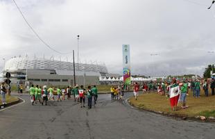 Mexicanos eram maioria no entorno da Arena Pernambuco antes da partida entre Mxico e Crocia