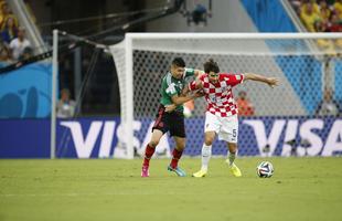 Mxico venceu a Crocia por 3 a 0 com gols de Rafa Marquez, Guardado e Chicharito Hernandez