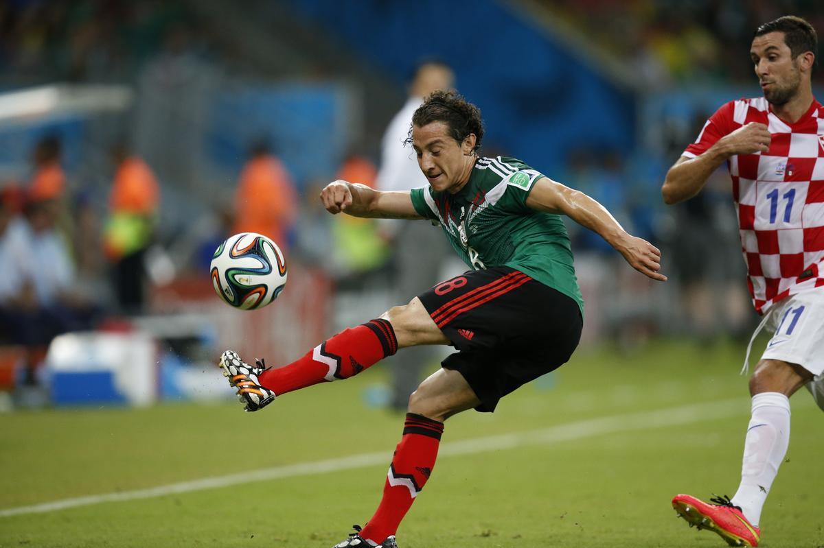 Mxico venceu a Crocia por 3 a 0 com gols de Rafa Marquez, Guardado e Chicharito Hernandez