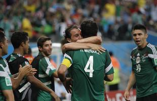 Mxico venceu a Crocia por 3 a 0 com gols de Rafa Marquez, Guardado e Chicharito Hernandez