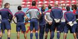 Jurgen Klinsmann comandou o ltimo treino antes da ltima rodada da fase de grupos.