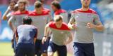 Jurgen Klinsmann comandou o ltimo treino antes da ltima rodada da fase de grupos.