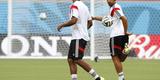 Joachim Low e comandados treinaram na tarde desta quarta-feira no Recife