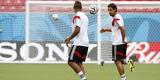 Joachim Low e comandados treinaram na tarde desta quarta-feira no Recife