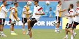 Joachim Low e comandados treinaram na tarde desta quarta-feira no Recife