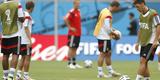 Joachim Low e comandados treinaram na tarde desta quarta-feira no Recife