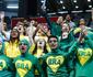 Chapolins brasileiros marcam presena nas aquibancadas do Mundial de Handebol em Doha