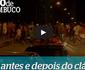 Vdeo: Violncia e depredao em carro de reportagem marcam clssico Sport x Santa Cruz
