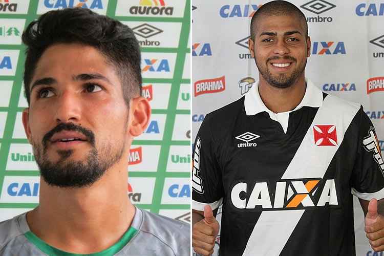 Cleberson Silva/Chapecoense//Marcelo Sadio/Vasco.com.br
