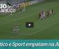 Confira os melhores momentos do empate entre Nutico x Sport, pela 6 rodada do PE2016