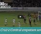 Confira os melhores momentos do empate entre Santa Cruz e Central, pela 6 rodada do PE2016