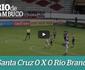 Confira os melhores momentos do empate que deu a classificao ao Santa na Copa do Brasil