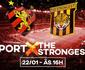 Sport x The Strongest-BOL, pela Taa Ariano Suassuna, ser na Arena de Pernambuco