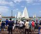 30 Regata Recife-Fernando de Noronha atrai bom pblico ao Marco Zero em sua largada