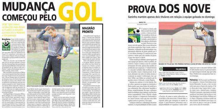 A trajetória de Magrão nas páginas do Diario (Diario de Pernambuco)